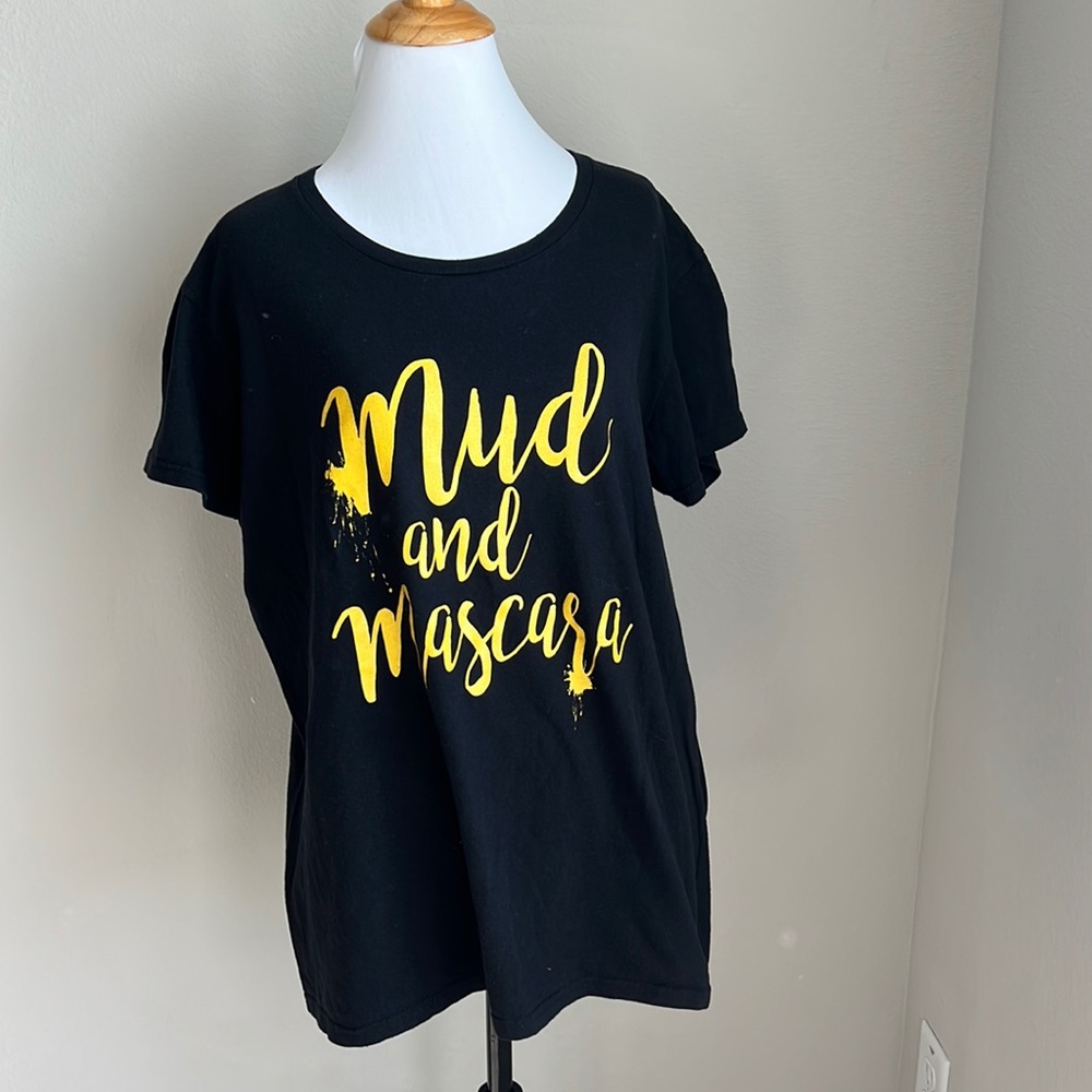 Lost Creek Outfitters womens black & gold teeshirt  $5/25